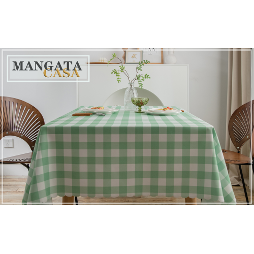 Checkered Tablecloth for Rectangle Tables